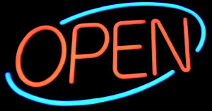 Neon Open Sign