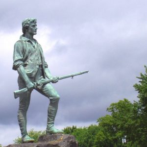 Minuteman Statue on Lexington Green