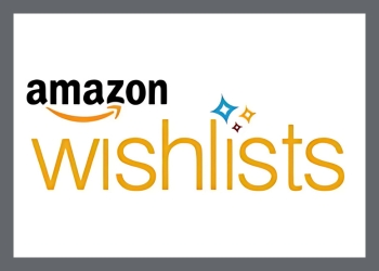 The Amazon Wishlists logo in a grey box